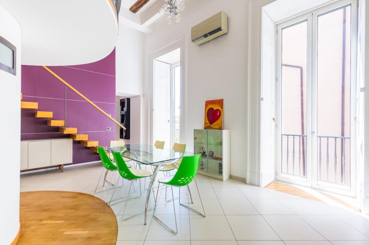 Design & Studio Duplex At National Museum Naples Luaran gambar