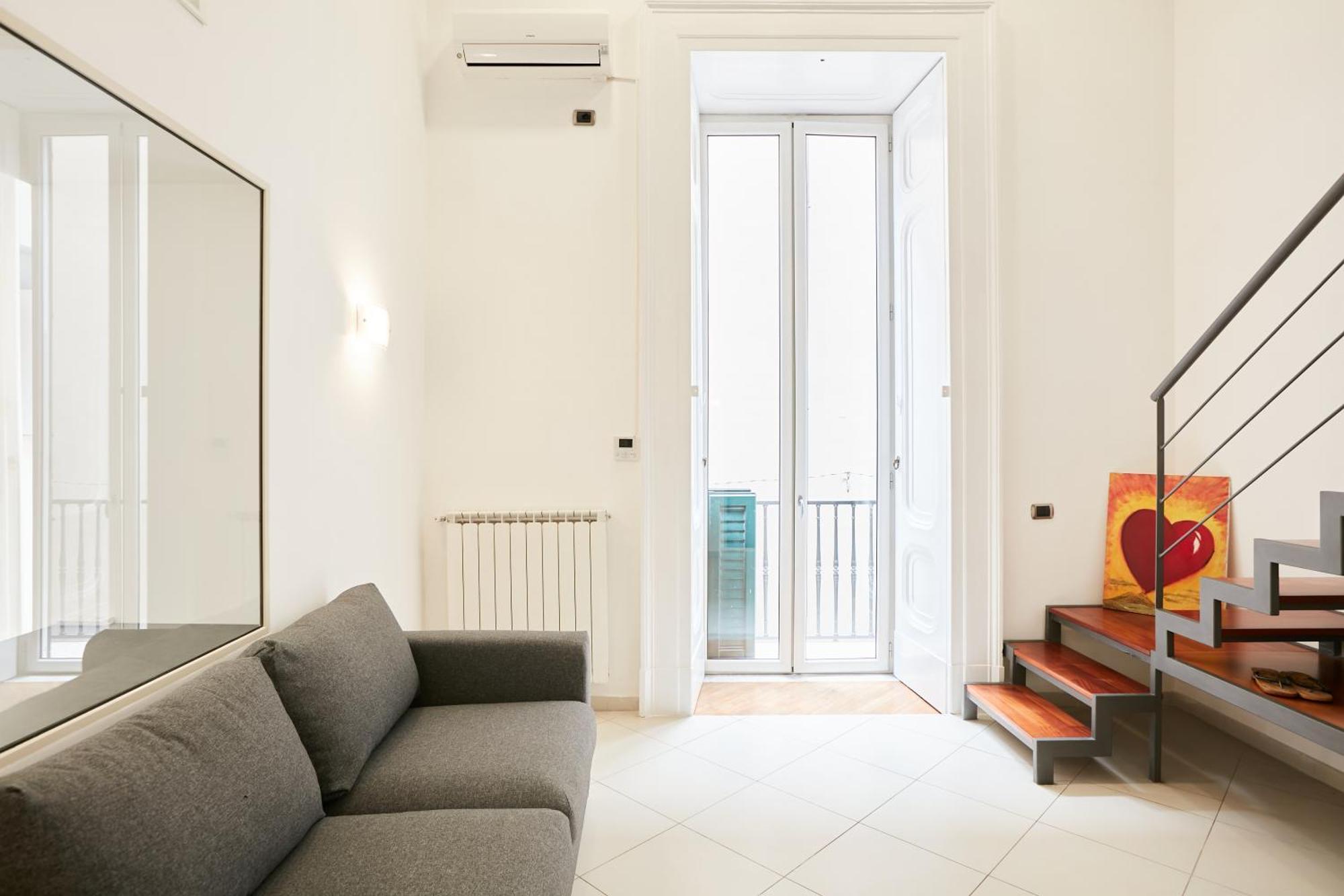 Design & Studio Duplex At National Museum Naples Luaran gambar