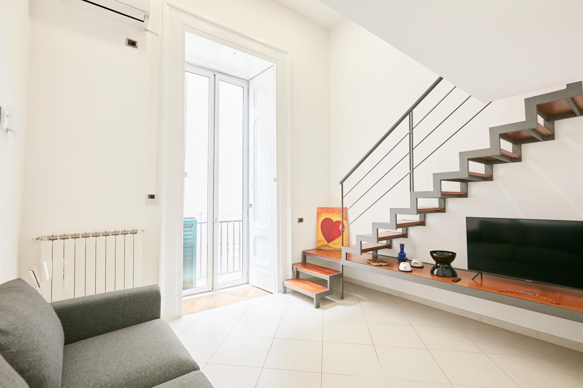 Design & Studio Duplex At National Museum Naples Luaran gambar