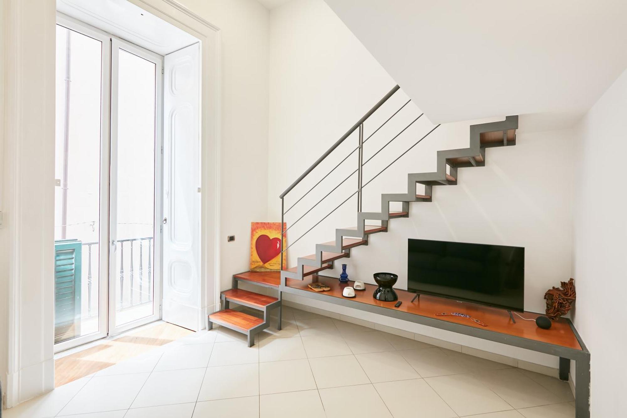 Design & Studio Duplex At National Museum Naples Luaran gambar